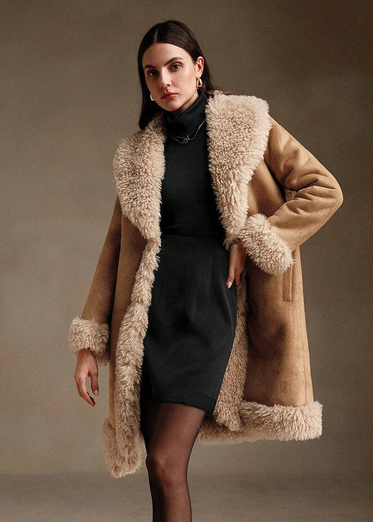 Lovella Faux Fur Long Coat