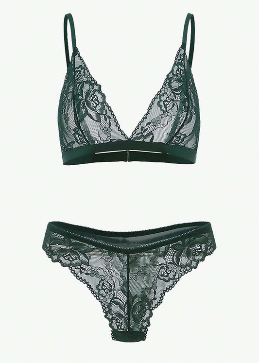 Jennie Lace Bralette and Panty Lingerie Set