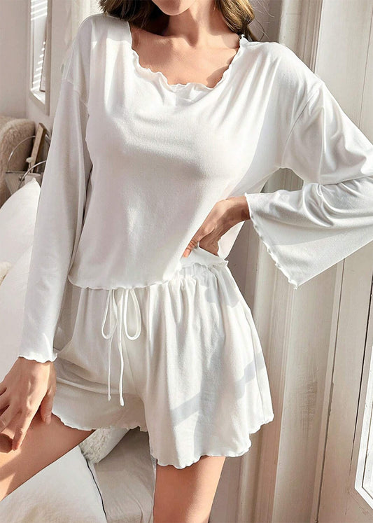 Flora Long-Sleeve Slouchy PJ Set