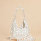 Melie Faux Pearl Drape Boho Festive Bag