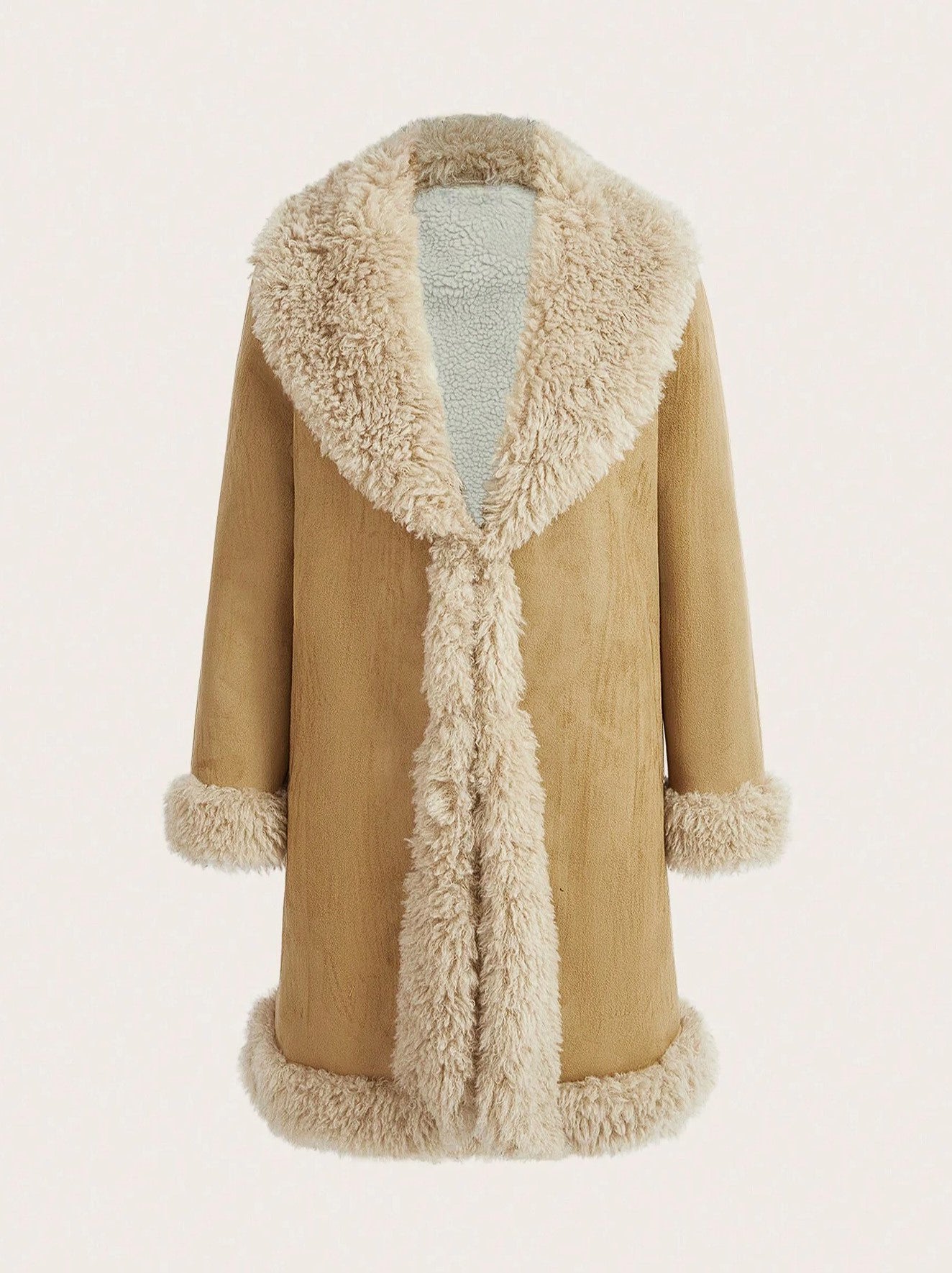 Lovella Faux Fur Long Coat