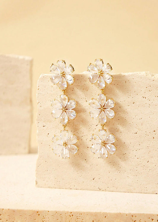 Shasha Flower Drop Earrings