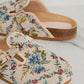 Annette Floral Jacquard Clogs