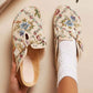 Annette Floral Jacquard Clogs